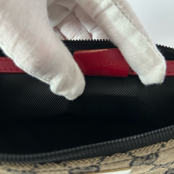 Gucci Boat Pochette Bag Red - Picture 10 of 10